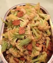 紅燒肉末花菜 紅燒肉末花菜