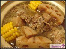 特色美味蓮藕骨頭湯照片