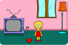 麗莎辛普森逃離公寓 麗莎辛普森逃離公寓