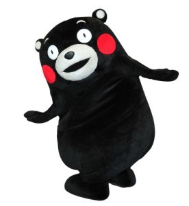 “熊本熊”搖搖晃晃的招牌舞蹈。