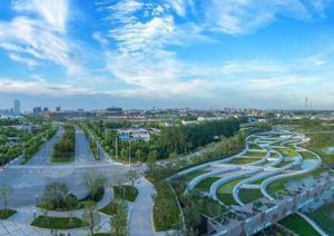 碧水藍天生態揚中1（濱江公園攝）