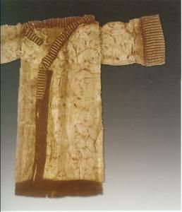 對龍對鳳紋絹面綿袍 對龍對鳳紋絹面綿袍