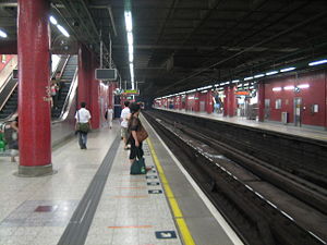 （圖）荃灣站月台