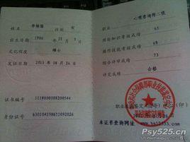 國家二級心理諮詢師 國家二級心理諮詢師