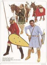 10——12世紀東羅馬帝國步兵和輜重部隊