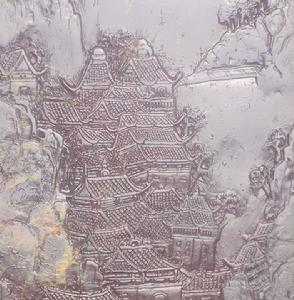 林木蔥蘢，寺廟眾多 封