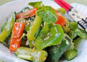 青椒脆黃瓜 青椒脆黃瓜