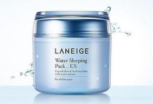 蘭芝夜間修護鎖水面膜