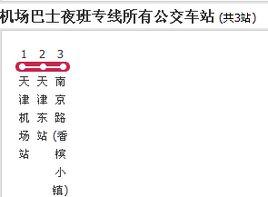天津公交機場巴士夜班專線 天津公交機場巴士夜班專線
