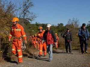 （圖）搜救隊伍