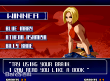 ​布魯瑪麗拳皇曆代勝利畫面