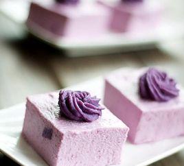 紫薯蛋糕 紫薯蛋糕