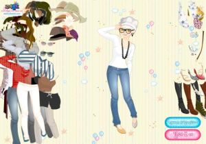 休閒輕鬆女孩 休閒輕鬆女孩