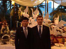 張嘯天博士與愛沙尼亞國家總理安西普先生