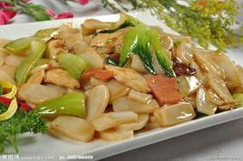 青菜炒年糕 青菜炒年糕