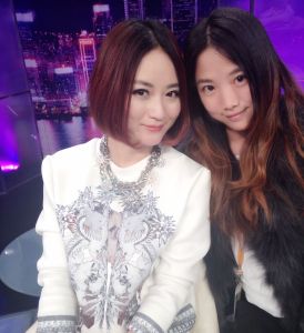 楊絲絲與四川電視台主持人