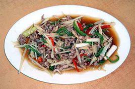 仔姜炒肉絲 仔姜炒肉絲