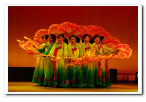朝鮮族的扇子舞