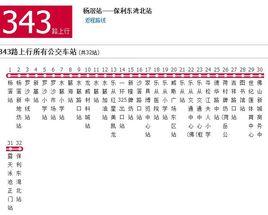 佛山公交343路 佛山公交343路