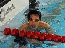 程飛軼打破100米仰泳全國紀錄