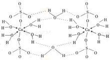 五水合硫酸銅結構