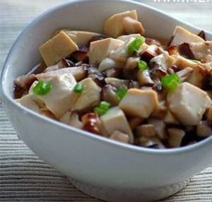 肉片香菇豆腐 肉片香菇豆腐