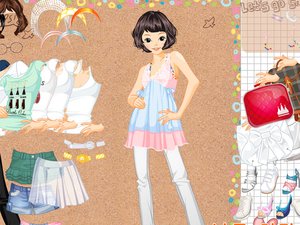 銀髮動感美女 銀髮動感美女