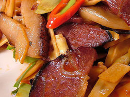 西芹臘肉炒冬筍 西芹臘肉炒冬筍