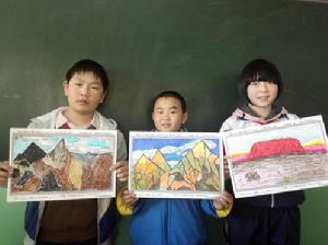 學生優秀貼上畫作品展