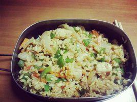 魷魚蛋炒飯 魷魚蛋炒飯