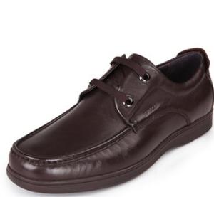 沙馳方頭商務休閒鞋