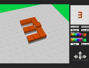 線上玩三維空間創作小遊戲