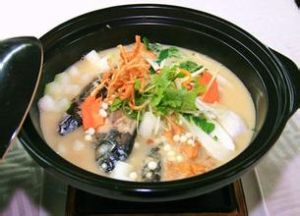 奶湯鍋子魚