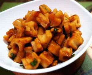 糖醋方寸藕 糖醋方寸藕