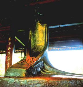 錢紹武塑 杜甫銅像