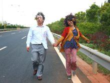 江一燕片中乞丐造型