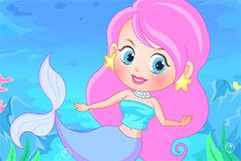 小美人魚的可愛 小美人魚的可愛