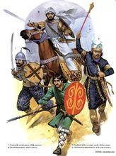 10世紀左右 中亞地區的穆斯林-突厥風格軍隊