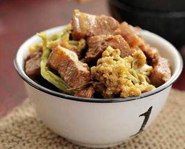 菜花乾燒肉 菜花乾燒肉