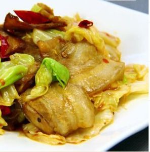 醬肘爆炒圓白菜 醬肘爆炒圓白菜