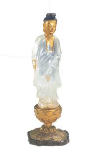 清水晶觀音立像 清水晶觀音立像