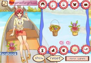 可愛女生去春遊 可愛女生去春遊