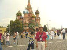 在俄羅斯莫斯科紅場