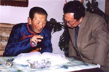 奇忠義先生(左)