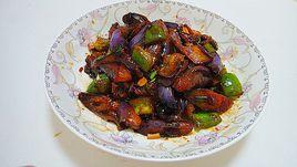 乾燒茄子 乾燒茄子