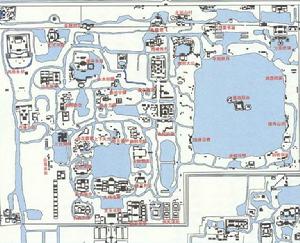 圓明園四十景位置圖