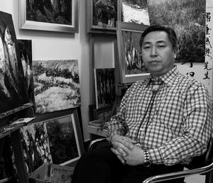 油畫藝術家金成俊