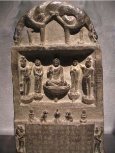 現藏於韓國國立中央博物館的渤海國石碑