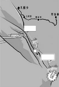 大客車衝出路基 翻下30米山坡 李粵/製圖