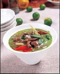泰式青咖喱牛肉 泰式青咖喱牛肉